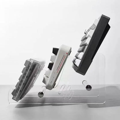 S4U Transparent Keyboard Display Stand