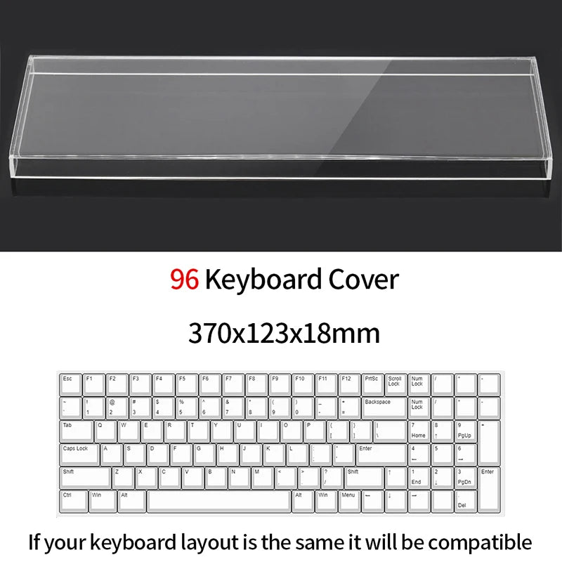 S4U Acrylic Keyboard Dust Cover