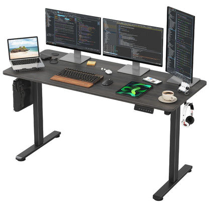 S4U Electric Standing Desk – Adjustable Sit‑Stand Home Office Desk