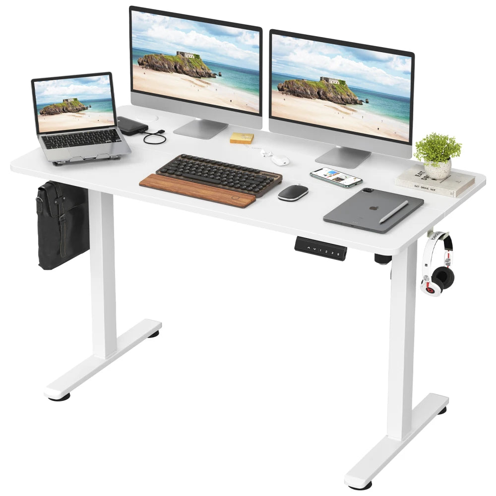 S4U Electric Standing Desk – Adjustable Sit‑Stand Home Office Desk
