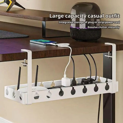 S4U Under‑Desk Cable Management Tray