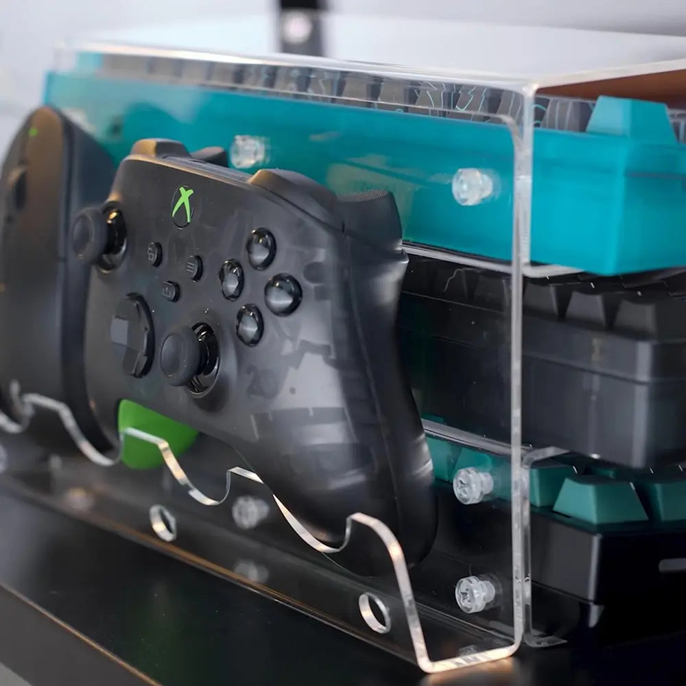 S4U Tier Acrylic Keyboard & Mouse Display Stand