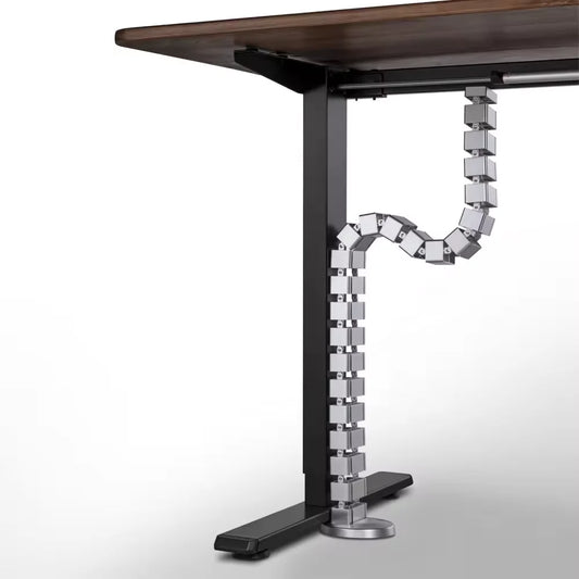 S4U Cable Spine – 120 cm Vertical Cable Organizer for Sit‑Stand Desks