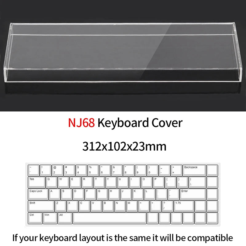 S4U Acrylic Keyboard Dust Cover