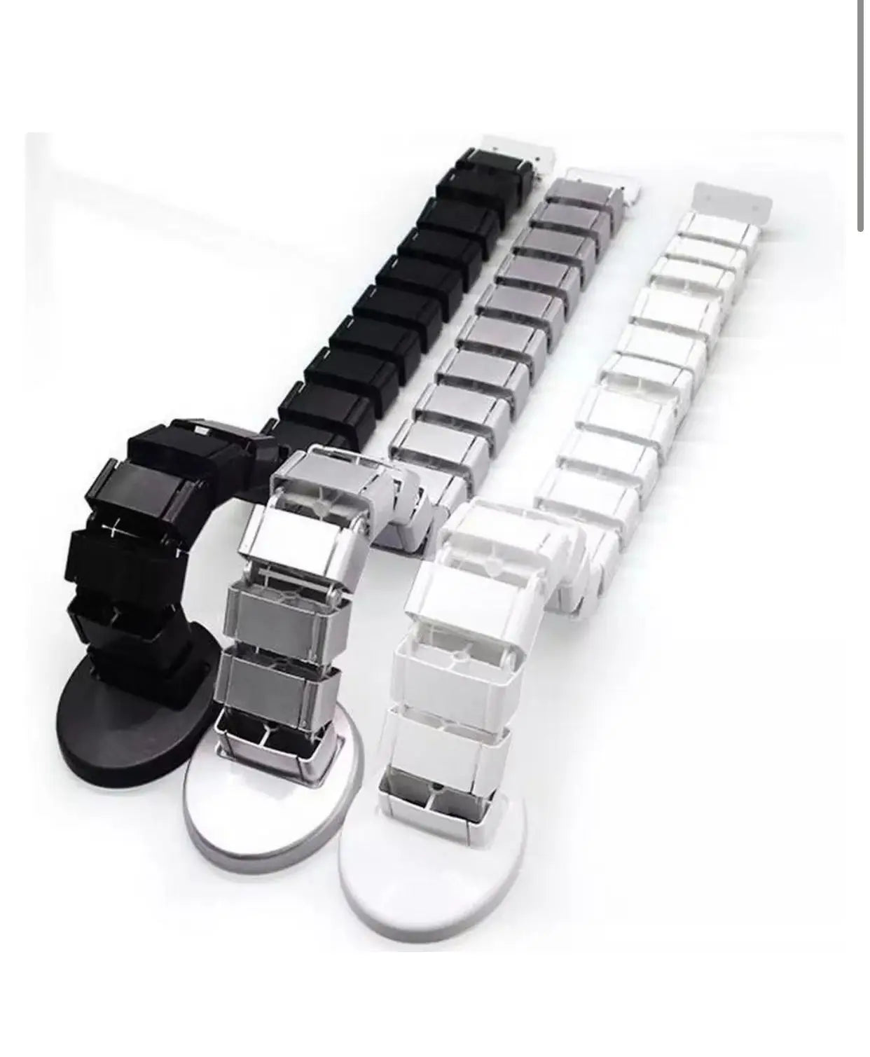 S4U Cable Spine – 120 cm Vertical Cable Organizer for Sit‑Stand Desks