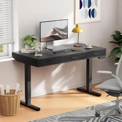 S4U Electric Standing Desk with Drawers
