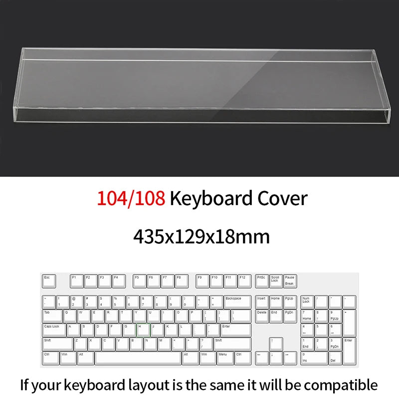 S4U Acrylic Keyboard Dust Cover