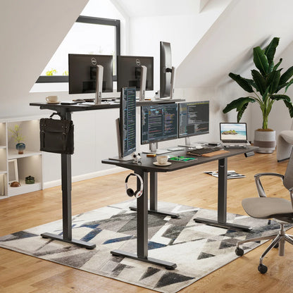 S4U Electric Standing Desk – Adjustable Sit‑Stand Home Office Desk