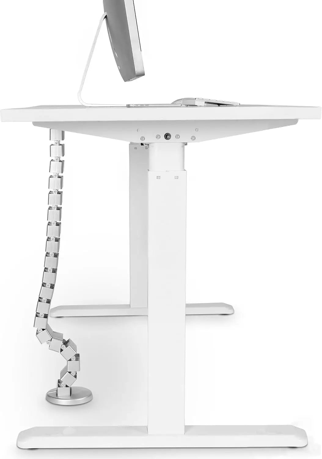 S4U Cable Spine – 120 cm Vertical Cable Organizer for Sit‑Stand Desks