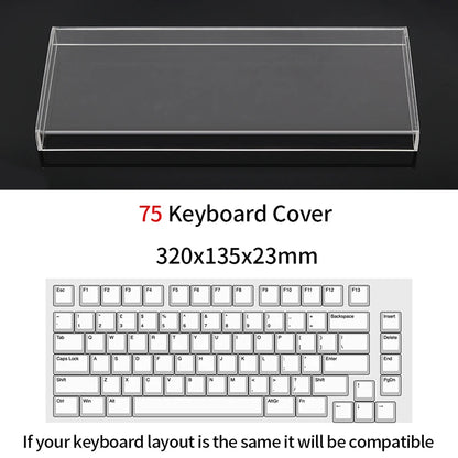 S4U Acrylic Keyboard Dust Cover