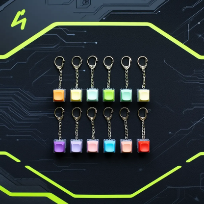 Mechanical Switch Keycap Keychain